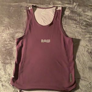 Rawgear Purple Tank Top Size L